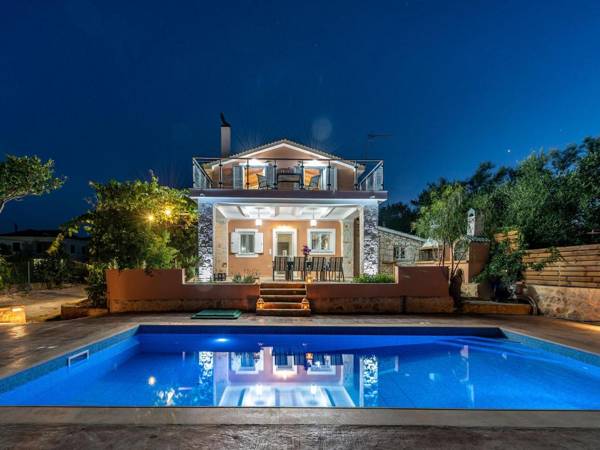 Beautiful house with private pool privacy and sea view near Zakynthos town