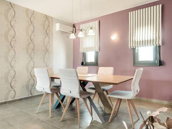 Beautiful new large house private pool 500 m from beach at Rethymno NW coast