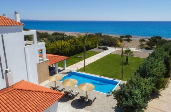 Gennadi Beach Villas - Waterfront Luxury Retreat with Private Beach