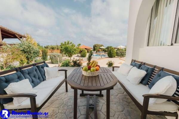 Executive Rhodes Villa Villa Gennadi 2 Bedroom Villa Private Pool Sea View Gennadi