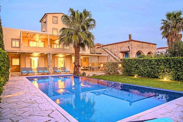 Cretan Mansion with Heated Swimming Pool