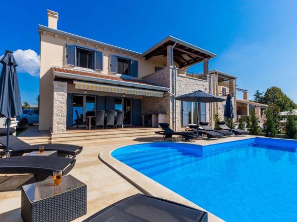 Sea-view Villa in Kastelir with Private Pool Terrace