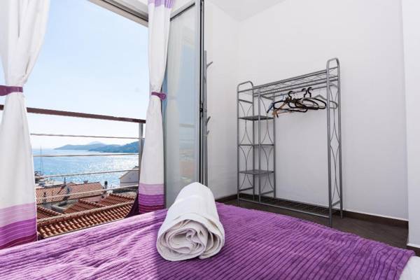 In center near the Marina and beach