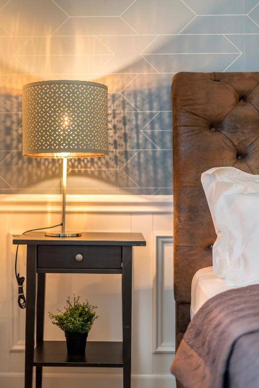 Evala luxury rooms with pool and garden