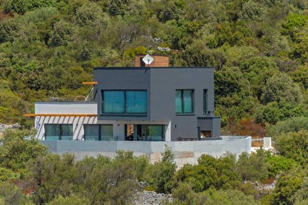 Luxury villa Indigo with swimming pool sauna and jacuzzi in Kanica - Rogoznica