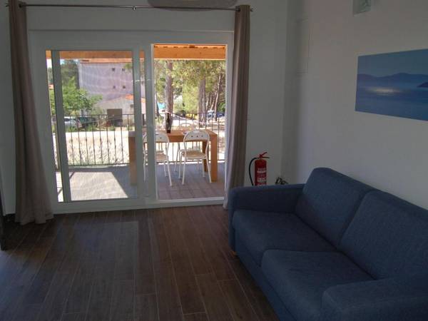 Nice apartment with roofed terrace  100 m distant from the sea !