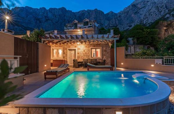 Villa Anima in Makarska private pool
