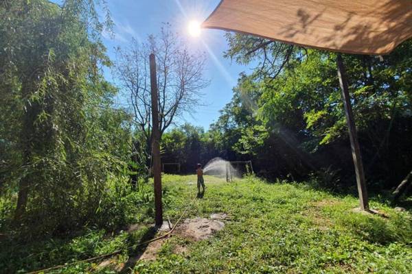 Szentendrei sziget modern faház télen is