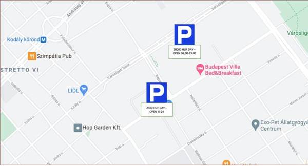 Budapest Ville Bed & Breakfast