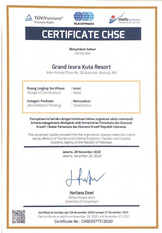 Grand Ixora Kuta Resort