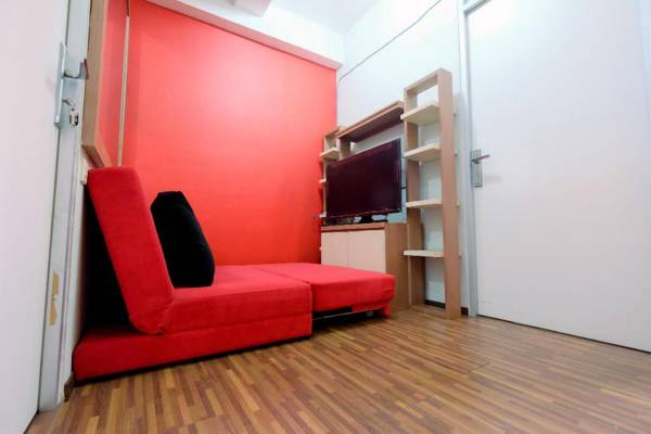 Homey 2BR at Menteng Square Apartment By Travelio