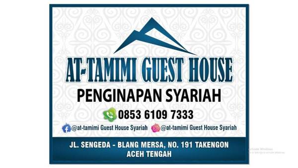 AtTamimi Guest House Syariah at Desa Wisata Takengon