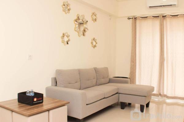 Warm and Cozy Living 3BR at Meikarta By Travelio