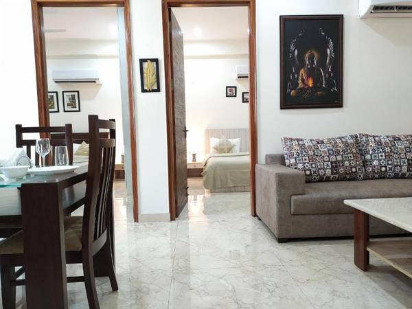 Hostie Eva Dreams - 2 BHK Apt near Artemis Medanta Fortis