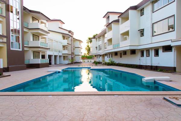 Varca 1BHK SWIMMING POOL  APARTMENT Close To Beach