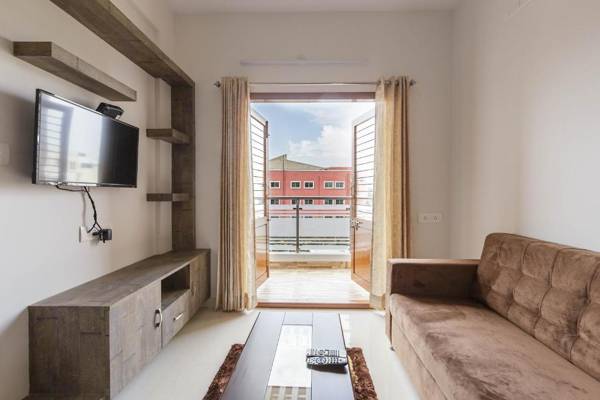 BluO 1BHK HSR Layout - Balcony Terrace Garden