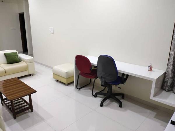 Workspace - Corner apartment 2BHK with good privacy parking