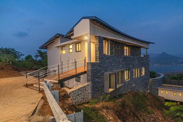 SaffronStays Ahilya Waters By Kosha Villas Pawna