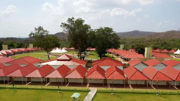 Tent City Narmada Statue of Unity