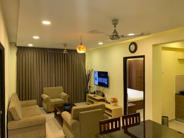 Areia De Goa Comfort Stay Apartment near Baga Beach By Leela Homes