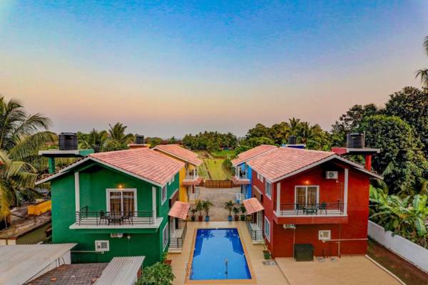 9BHK Villa for Big Groups Private Pool-WiFi-Cartaker-Parking North Goa