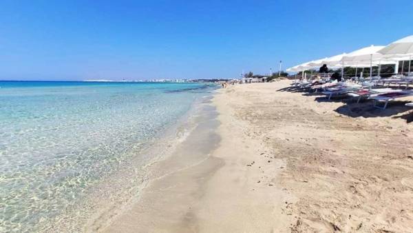 One bedroom appartement at Marina di Mancaversa Taviano 10 m away from the beach with enclosed garden and wifi