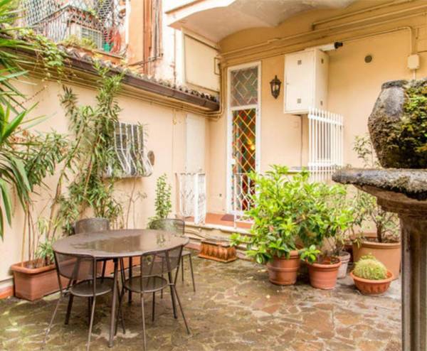 Studio with enclosed garden and wifi at Roma