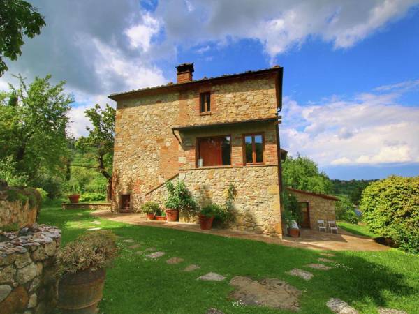 Rustic villa with private pool near Montepulciano breathtaking views
