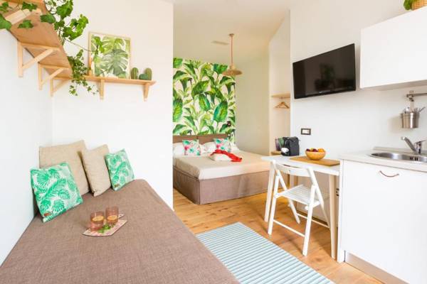 Duomo Views Light Jungle-inspired Studio with Terrace