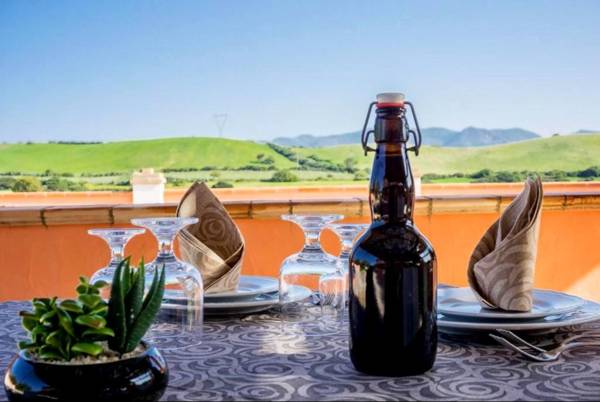 2 bedrooms appartement with shared pool enclosed garden and wifi at Gonnesa 4 km away from the beach