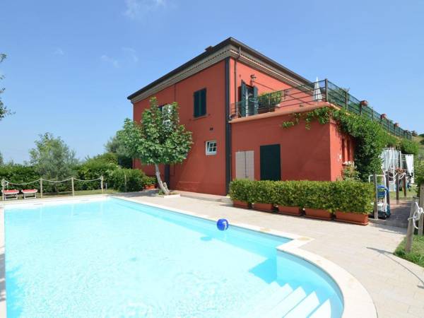 Garden-View Apartment in Coriano Italy with Swimming Pool