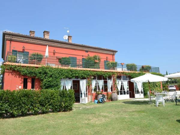 Garden-View Apartment in Coriano Italy with Swimming Pool