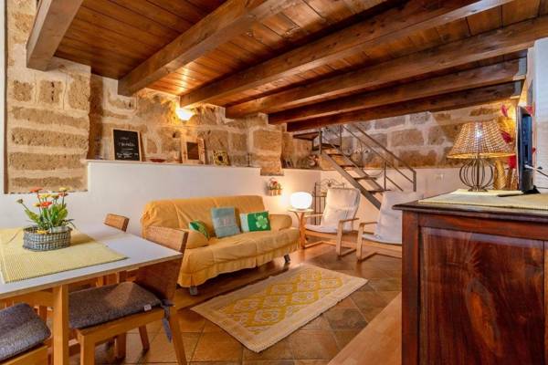 Emerald attic in Old Town by sea