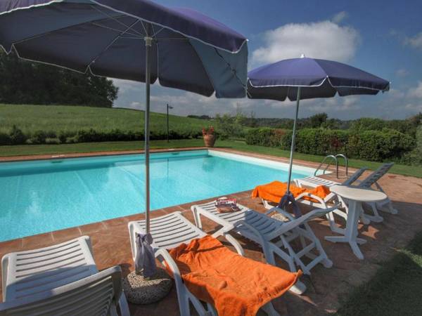 Farmhouse on a hill with swimming pool large garden and nice views