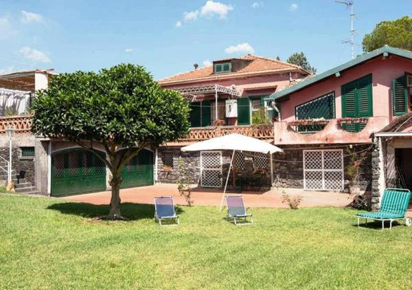 House with garden near the sea
