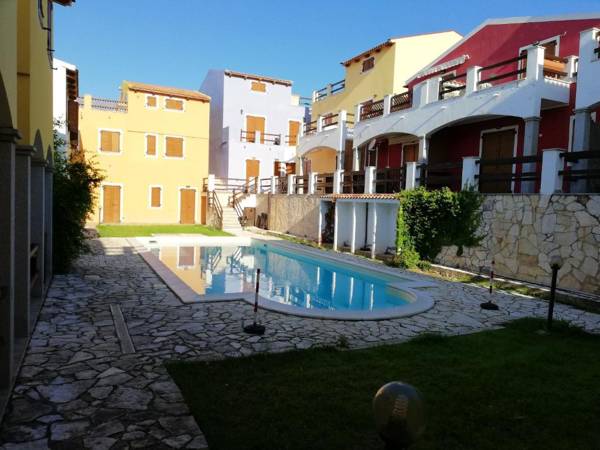 2 bedrooms house with shared pool at Viddalba 5 km away from the beach