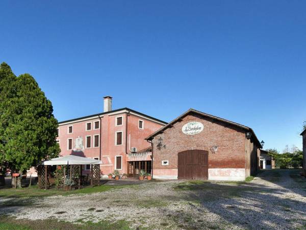 Large property on farmland with swimming pool.