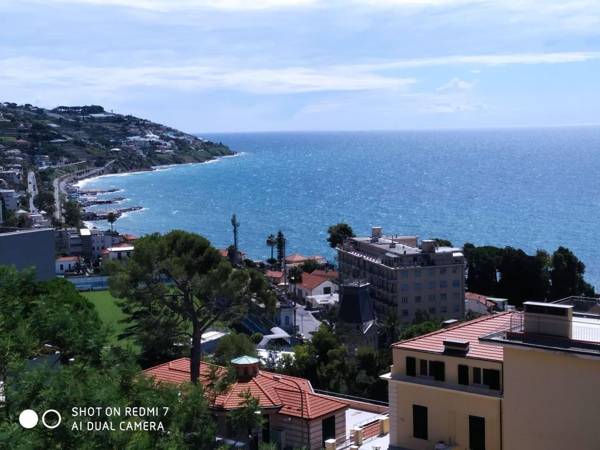 Terrace overlooking the sea