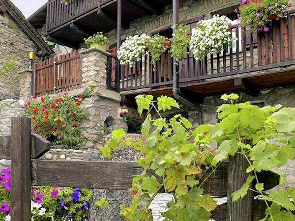 Charming chalet with private sauna in historic town nearby Aosta
