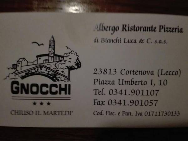 Albergo ristorante Gnocchi