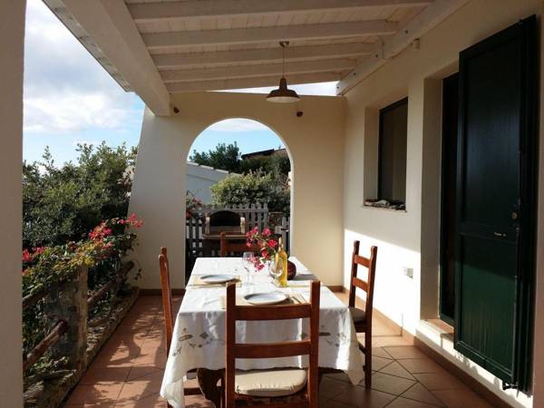 Quaint Holiday Home in Geremeas Sardinia with Sea view