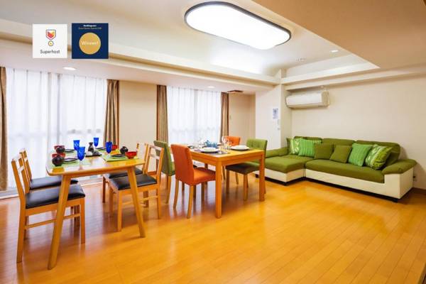 SHINOBY'S INN 中野新橋/2 min/3 bedrooms
