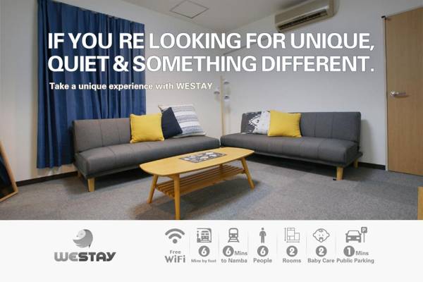 Westay Designers House/6 mins to Shinsaibashi102