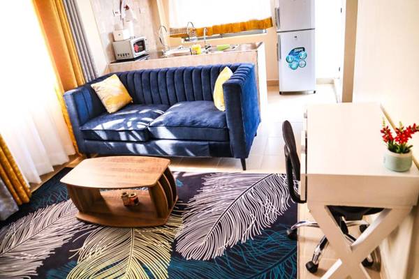Tom Mboya Estate - Fast WI-FI Netflix and Parking 1Br Apartment in Kisumu Town