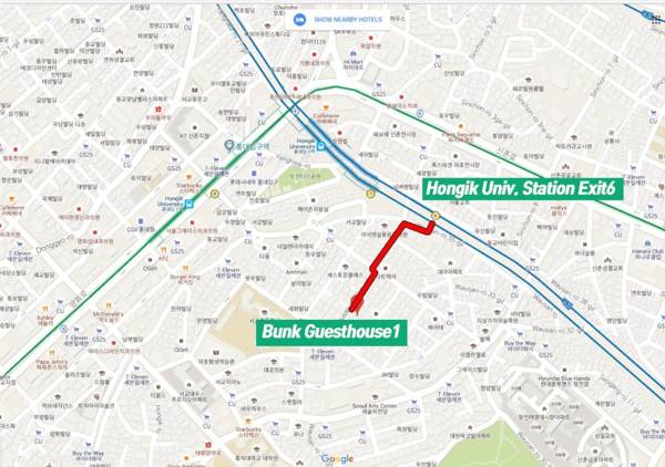 Bunk Guesthouse Hongdae