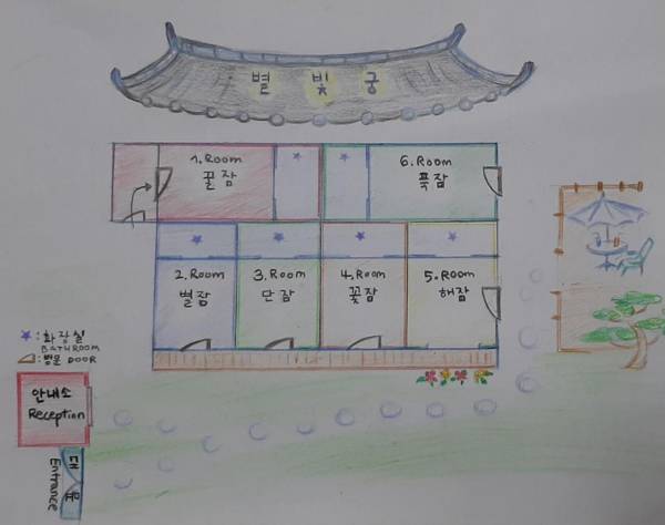 Jeonju Hanok Maeul Sukbak Byeolbit Goong