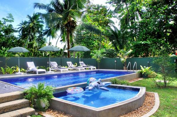 Affordable private villa for long and short family holiday in Hikkaduwa Sri Lanka