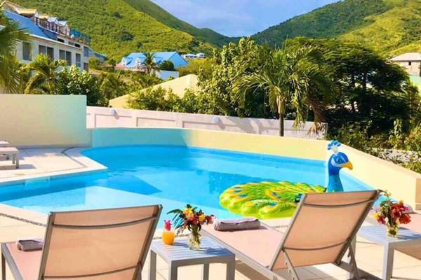 Beautiful suite S7 pool sea view Pinel Island