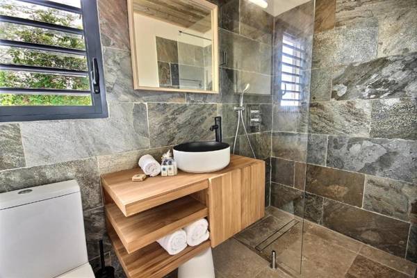 Villa Latitude 14.54 : 4 ch piscine vue mer spot de kitesurf