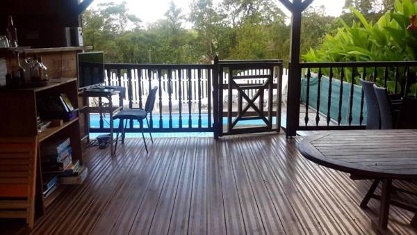 Propriete de 2 chambres avec piscine partagee jardin amenage et wifi a Le Robert